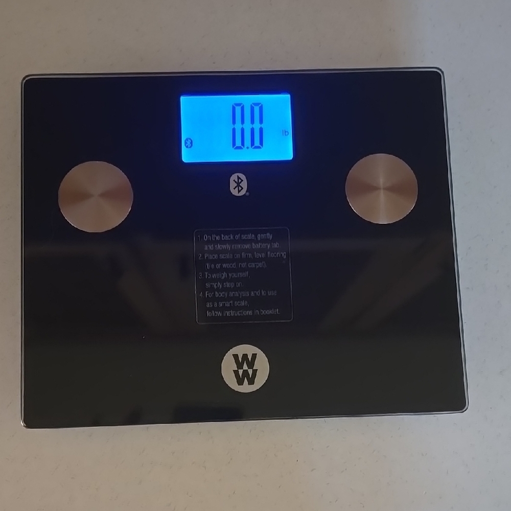 WW Digital Bathroom Scale with Bluetooth